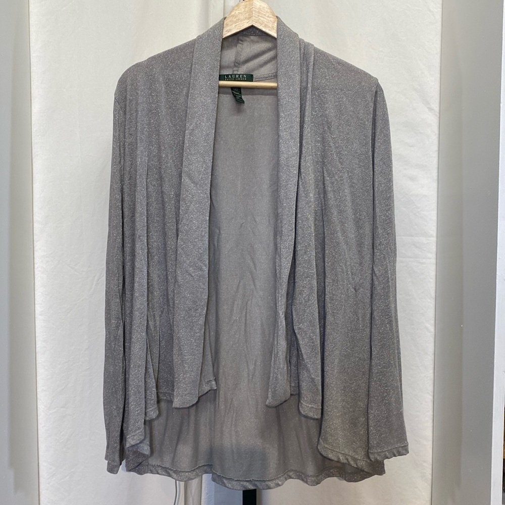 Ralph Lauren metallic cardigan